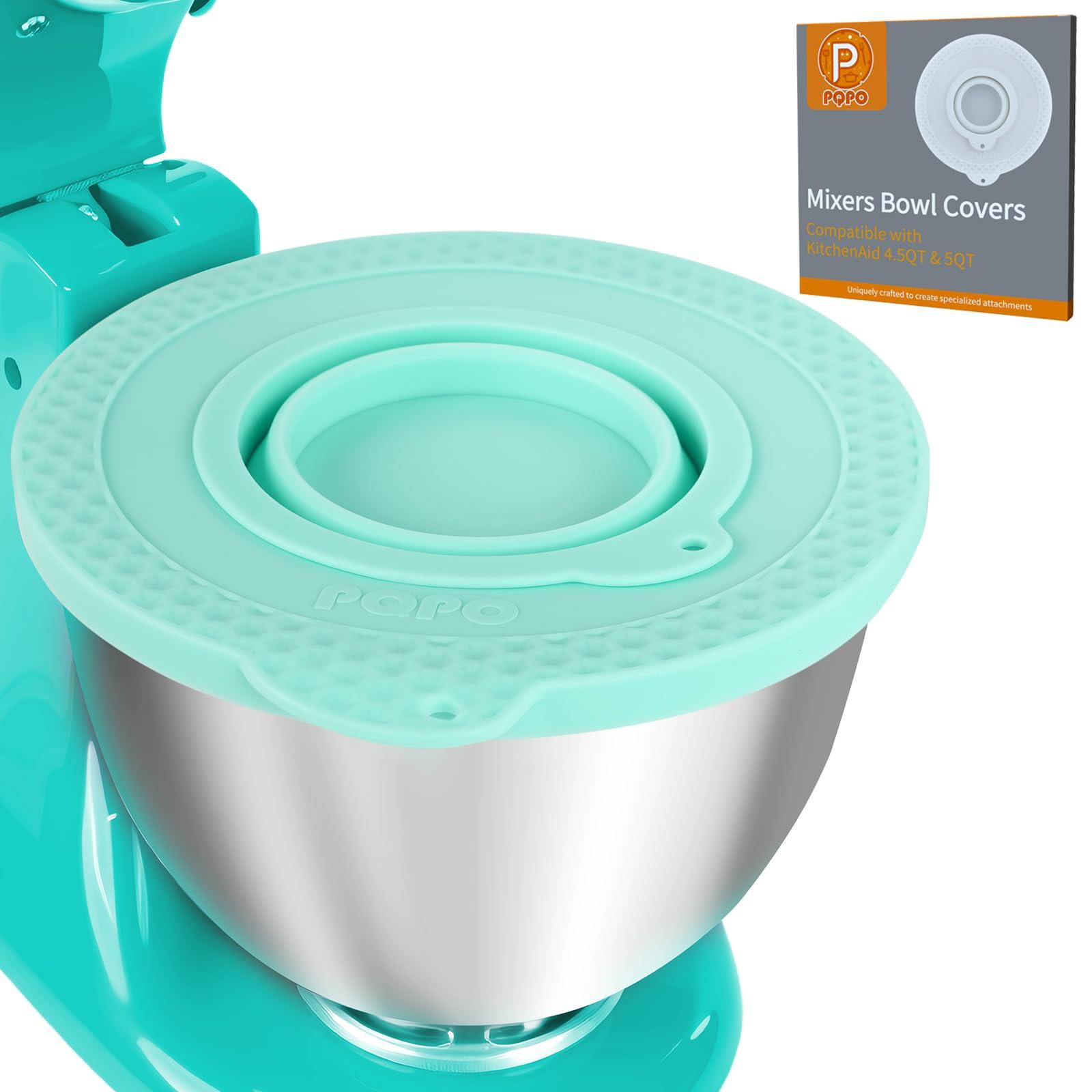Dripio Siliconen deksel voor mengkom, 4,5-5 liter, groen