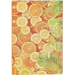 Teppich RANTUM BEACH orange (BT 165x80 cm) - BT 165x80 cm