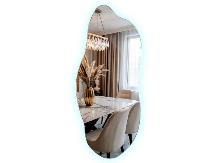 LED SPIEGEL 40x90 cm Asymmetrisch Kaltweiß 6500K