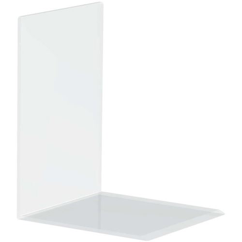 MAUL 2 Buchstützen glasklar 15,0 x 16,0 x 21,0 cm