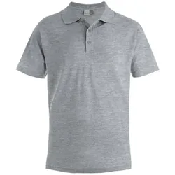 Promodoro Herren Piqué Polo 'Superior' 4001 sports grey (heather) 5XL