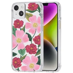 Case-Mate Rifle Paper Co (Apple iPhone 14 Plus), Smartphone Hülle, Rosa