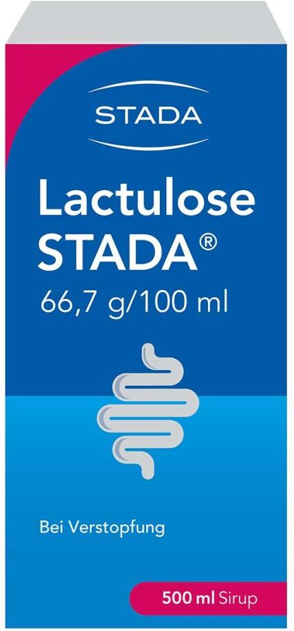 Lactulose STADA 66.7g/100ml Sirup bei Verstopfung 500ml