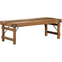 vidaXL Couchtisch 110x55x40 cm Aus recyceltem massivem Holz