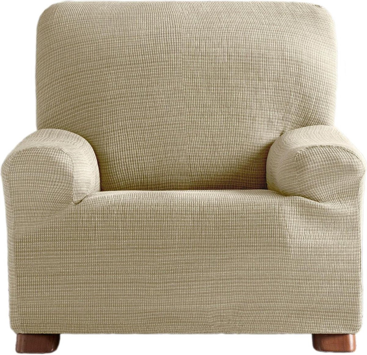 Beige Bankhoes van Jacquard Stof voor 1-zits Banken