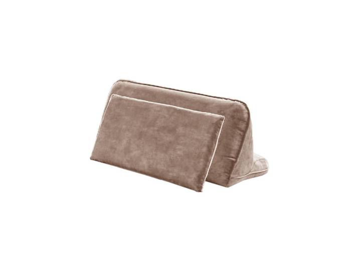 Kawola Rückenkissen Wiolo Taupe Velvet, Textil, 80x46 cm, Heimtextilien, Wohntextilien, Kissen, Zierkissen