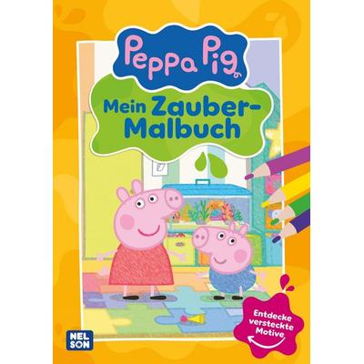 Peppa Wutz Ausmalbilder: Mein Zauber-Malbuch, Taschenbuch von , Nelson, 978-3-8451-2901-3