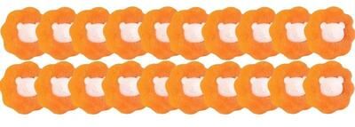 Inspire Select Magic Laundry Ball Kit Reusable Pet Hair Remover & Clothes Hair Catcher For Washing Machines orange 20pcs