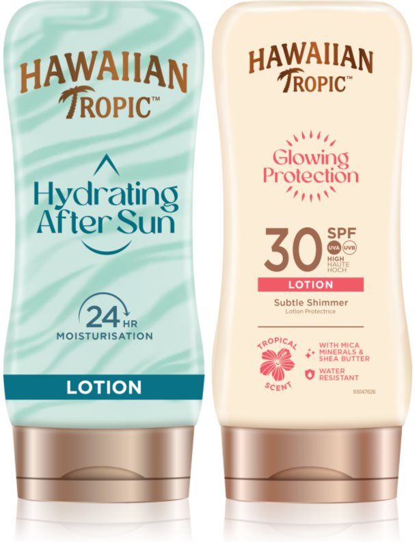 Hawaiian Tropic Glowing Protection Glowin Protection ensemble