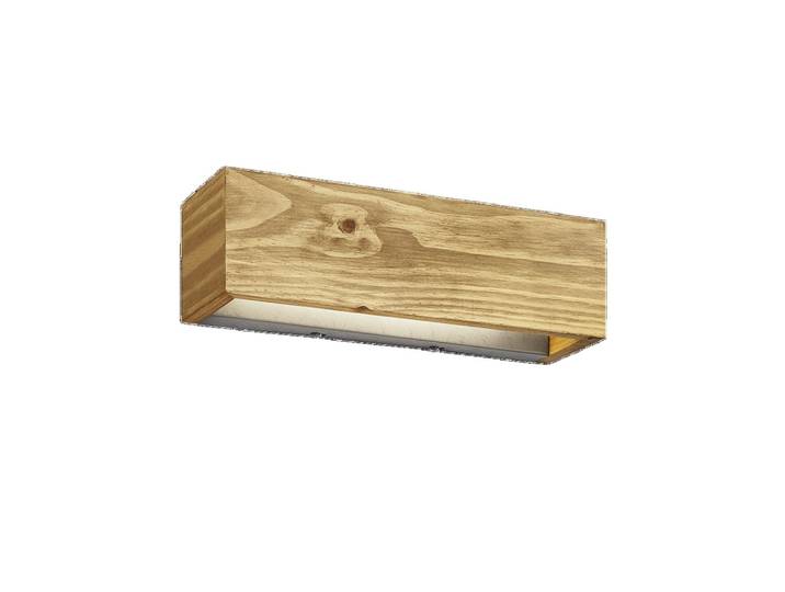 LED-Wandleuchte Brad in Naturfarben max. 13,5 Watt Wandlampe