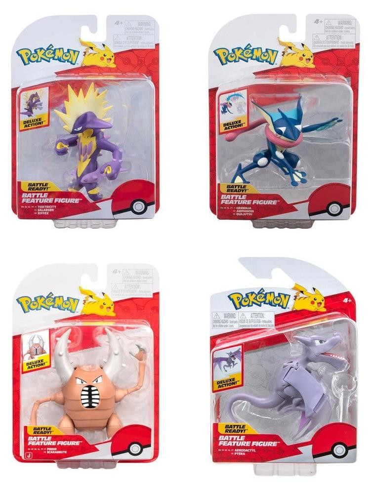 Jazwares Pokémon Battle Feature Actiefiguren Serie 23 Assortiment (4 stuks)