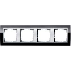 GIRA Abdeckrahmen Schwarz 0214736 1 St.