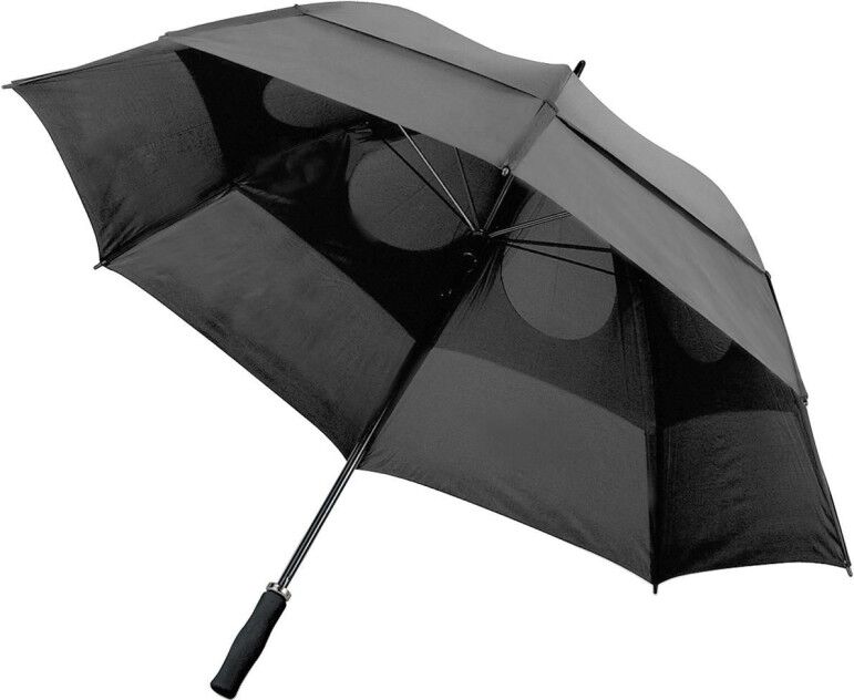 Briquet personnalisable parapluie golf gris