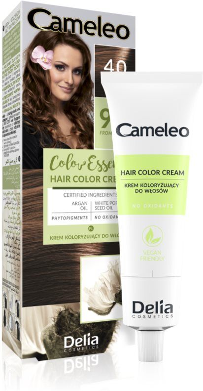 Delia Cosmetics Cameleo Color Essence coloration cheveux en tube teinte 4.0 Brown 75 g