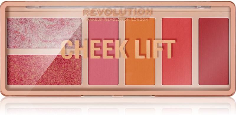 Revolution Cheek Lift blusher palette shade Pink Energy 6x1.8 g