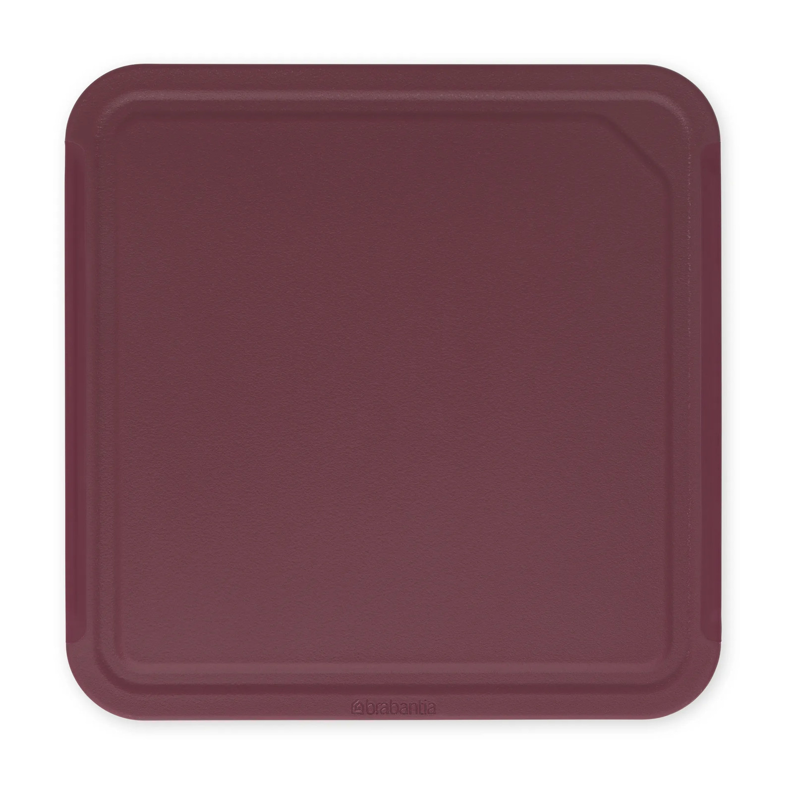 Brabantia TASTY+ snijplank medium Aubergine red 25x25 cm