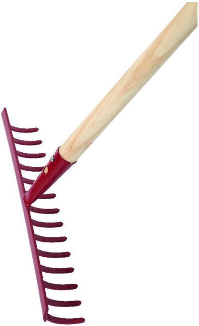 floraworld Râteau de jardin 14 dents avec manche (010651)