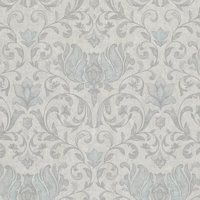 Galerie Wallcoverings City Romance Collection Floral Damask Wallpaper Roll