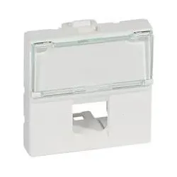 Legrand 078604 Abdeckung für Einsatz Keystone u.a. Farbe: weiß