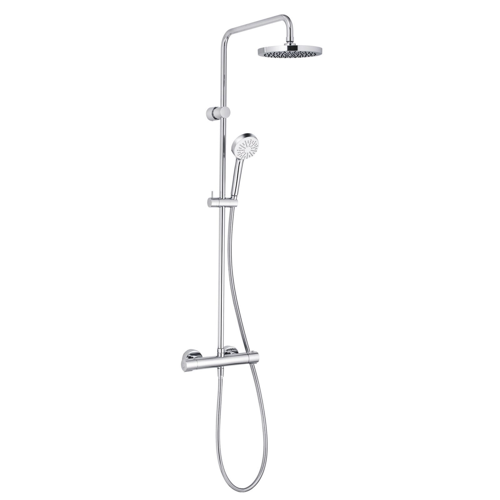 Kludi Logo Basic Thermostat Douchesysteem, Dubbel, Chroom