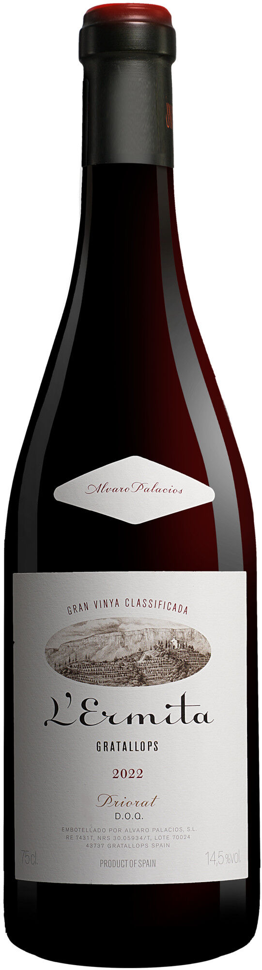 Álvaro Palacios Palacios Priorat L'Ermita 2022 14.5% Vol. Rotwein Trocken aus Spanien