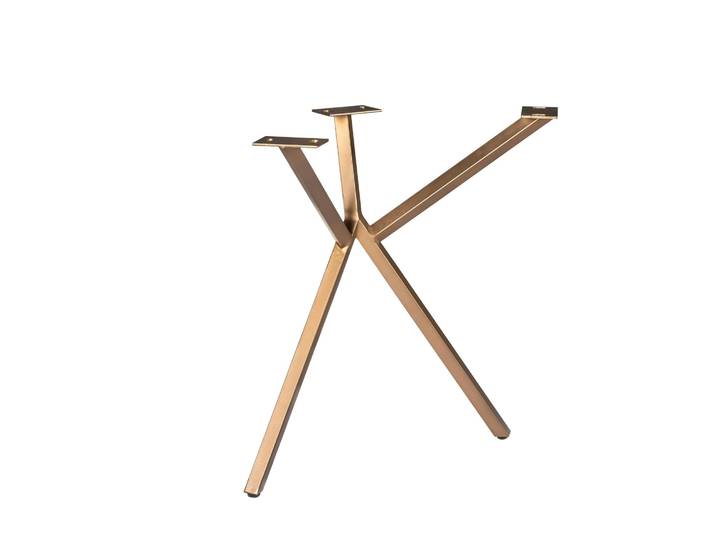 Pied de table en métal (lot de 2) pour table rectangulaire RALF - Bronze