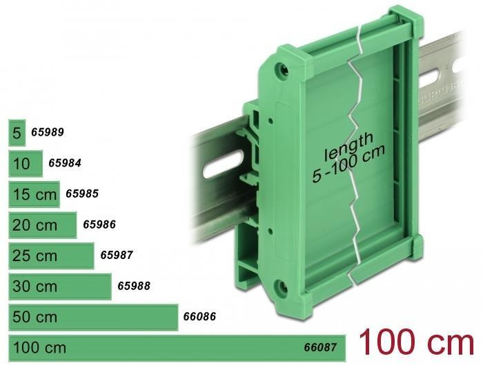 Delock 66087 Kunststof Adapter Groen
