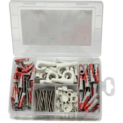 Fischer, Dübel, EasyDIY Box Outdoor EasyHook (144 Stk.)