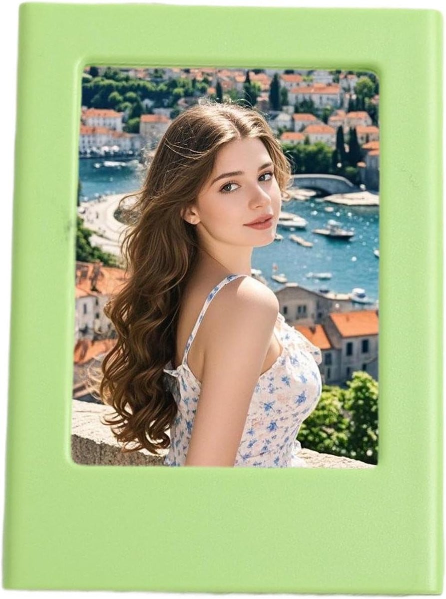 Magnetische fotolijsten lichtgroen - Koelkast frames - 10x8 cm