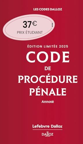 Coralie Ambroise-Castérot - Code de procédure pénale 2025, annoté - Preis vom 10.10.2026 11:48:34 h