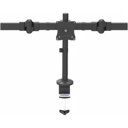 StarTech MONITORARM ROTATABLE 360-8KG (Tisch, 24", 8 kg), Monitor Halterung, Schwarz