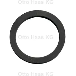 HAAS Dichtung 8150 schwarz, 1/2", für Schlauchverschraubungen, Gummi