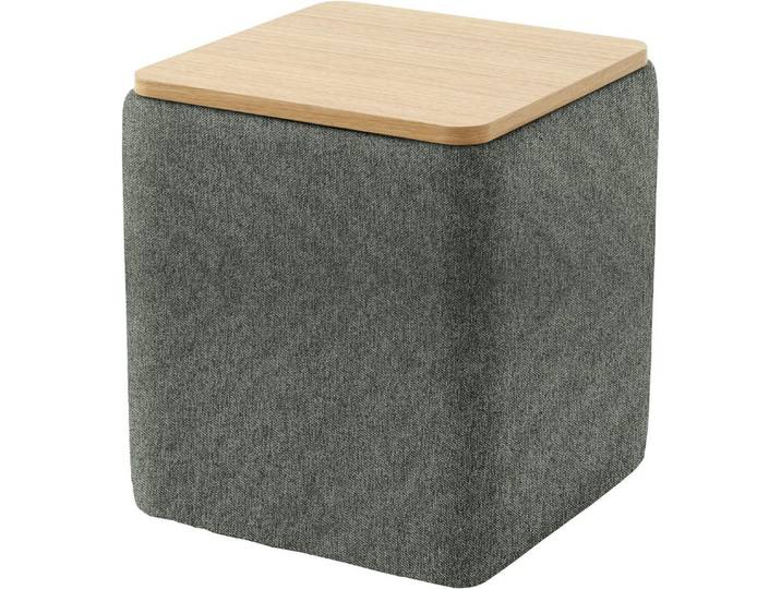 Home affaire Ablagetisch Kyro, Stauraum mit Tischplatte Eiche, Breite 40 cm, Stylisch, handlich und praktisch für dein Schlafzimmer