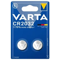 VARTA Professional Electronics Knopfzelle Batterie CR 2032 2er Blister