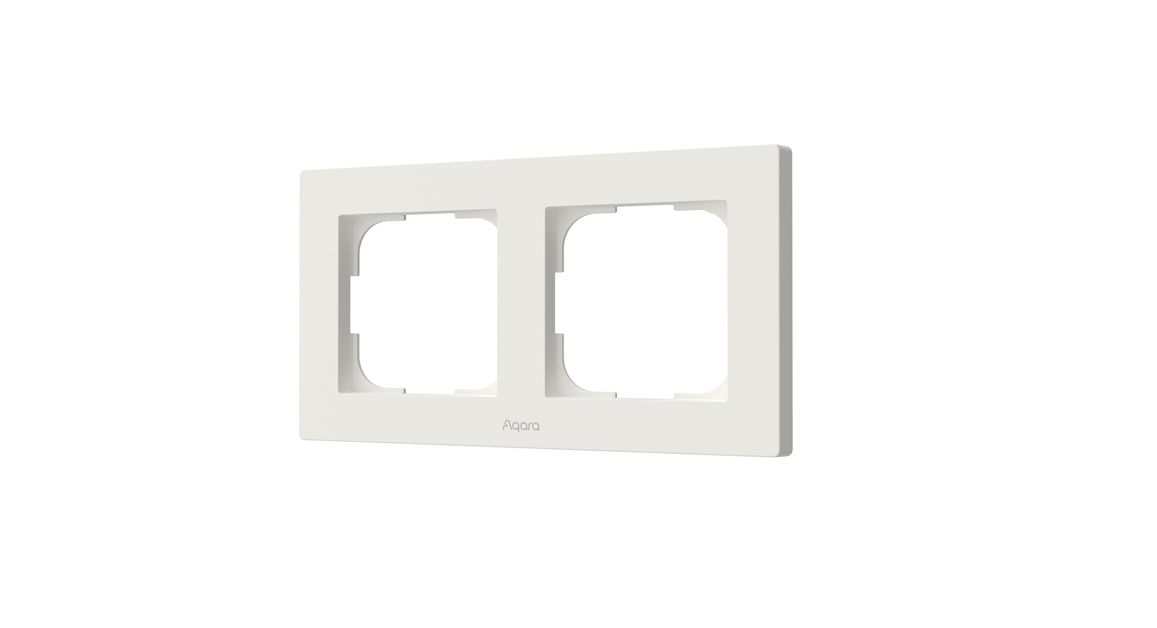 Aqara Switch Frame H2 EU (2-gang) weiß FE-X01D
