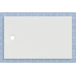 Geberit CleanFloor30 Duschfläche, integriert, mit Dichtvlies, 160x100cm, 551.025.00.1, Farbe: weiß / matt