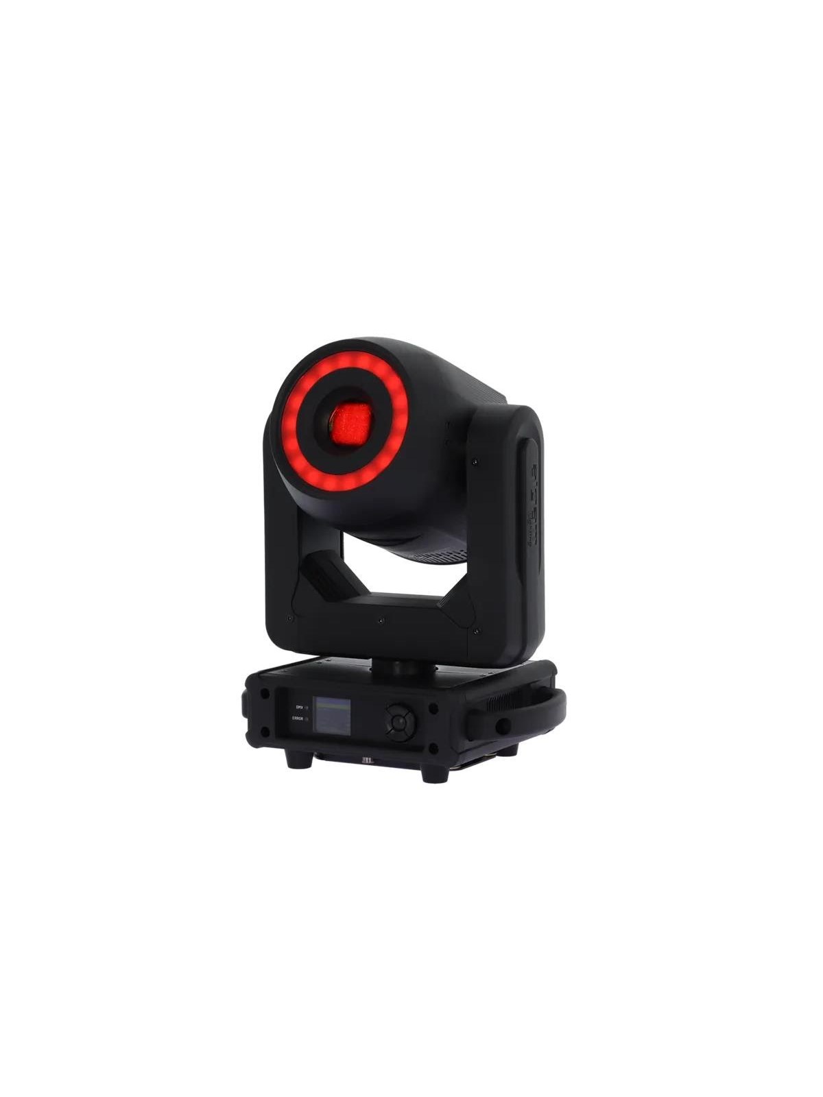 Algam Lighting 150W Moving Head mit RGB LED-Ring, rotierendem Prisma