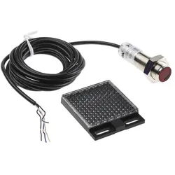 RS PRO Sensor fotoelektrisch M18 NPN refl. 2m, Automatisierung