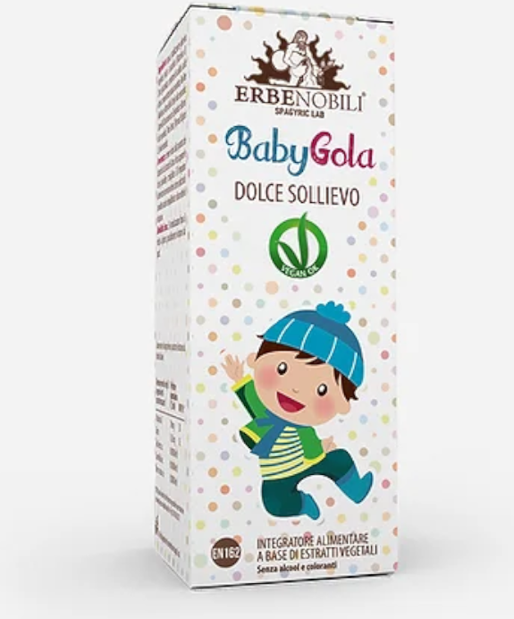 Erbenobili Babygola Compost Throat Spray 15 ml