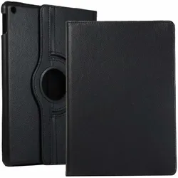 Schutzhülle für iPad Air 3 10.5 Tablet Hülle Schutz Tasche Case Cover Schwarz 360 Grad drehbar Rotation Bumper