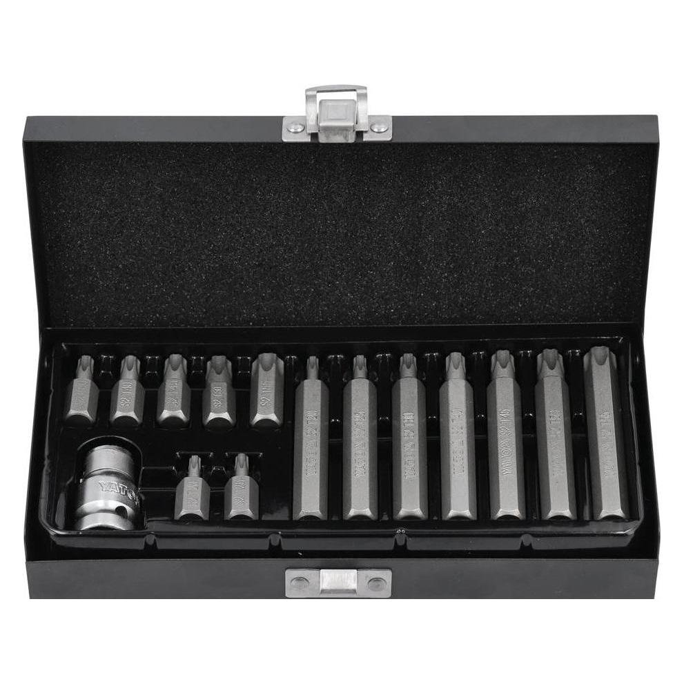 Yato SCREWDRIVER BIT SET TORX S.T20T55 15PCS (YT-0417)