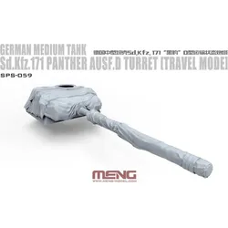 Meng-Model German Medium Tank Sd.Kfz.171 Panther Ausf.D Turret(Travel Mode)(RESIN)