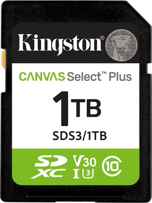 Kingston SDXC 1 TB Canvas Select Plus Gen 3