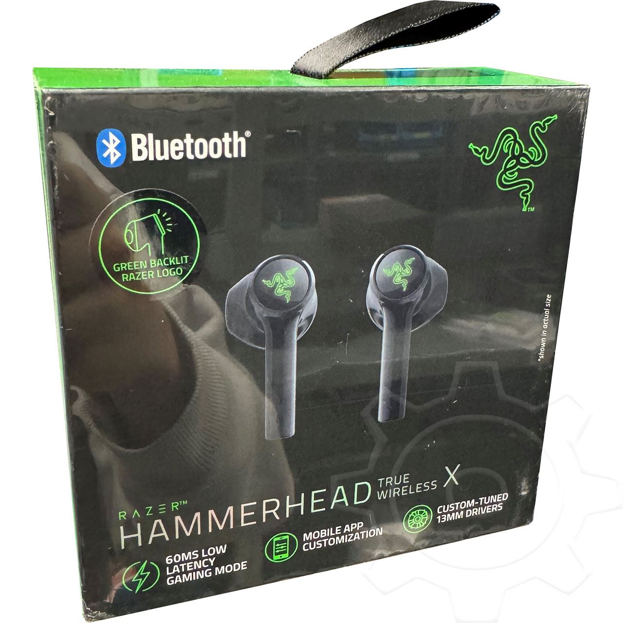 Razer Hammerhead, kabellos True Wireless X IE Headphones, schwarz