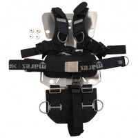Mares Horizon Stainless Steel Backplate inkl. Harness