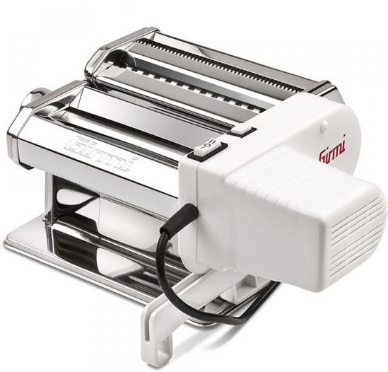 Girmi Pasta Machine - Laminoir - Machine à pâtes électrique/manuelle en INOX 90X