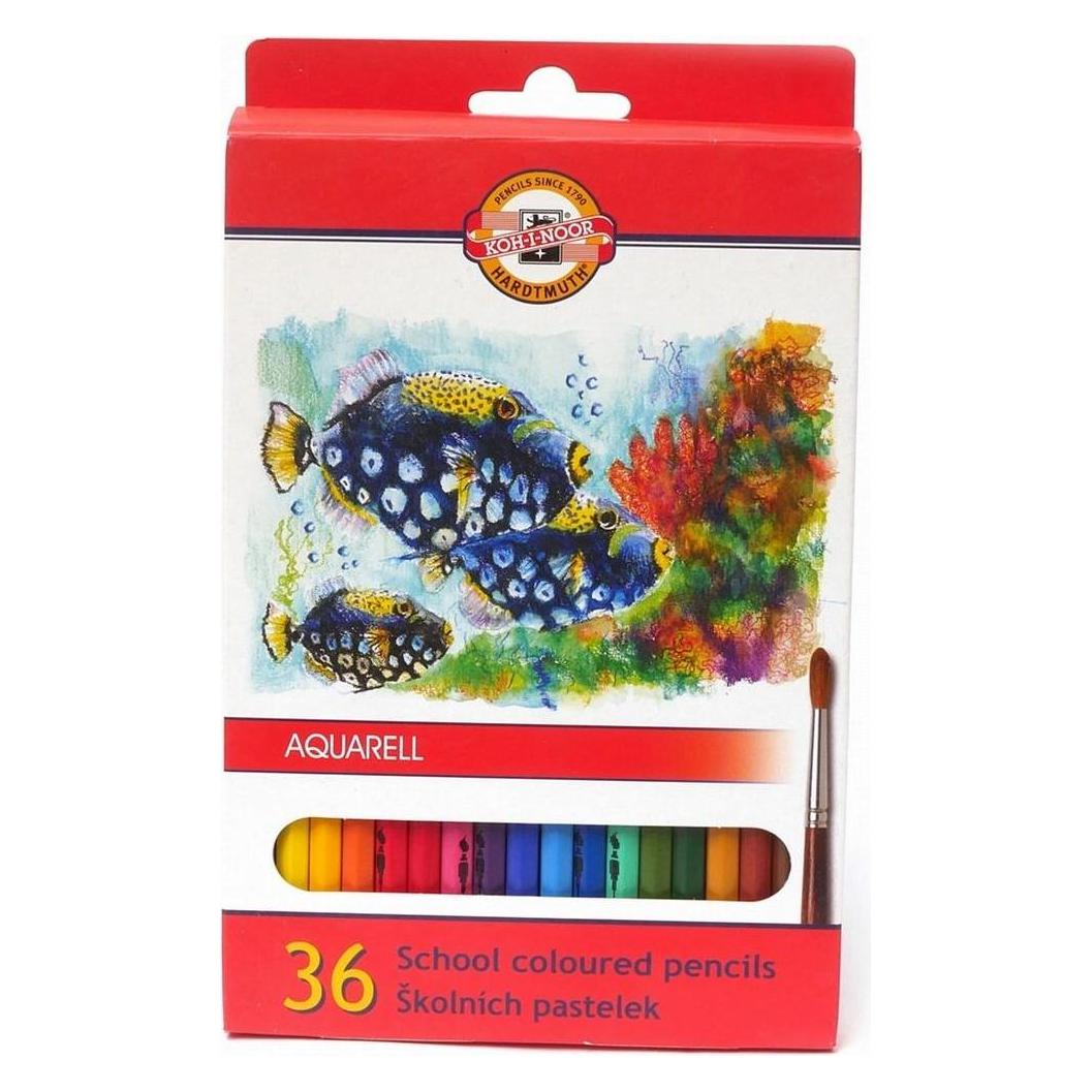 Koh-i-Noor Aquarellstifte 3719/K 36 Farben (378015) (36x) (378015)