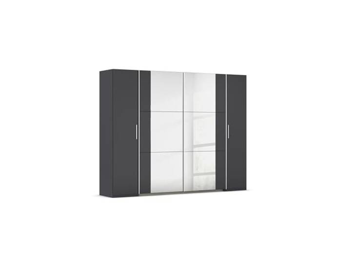 Rauch Möbel KRONACH, Dreh-Schweber, Farbe Grau metallic, Breite 268 cm