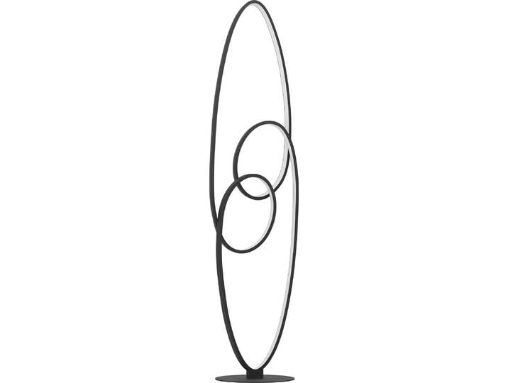 Eglo LED Lampadaire Gianella noir blanc 120\,5 x 25 x 30 cm