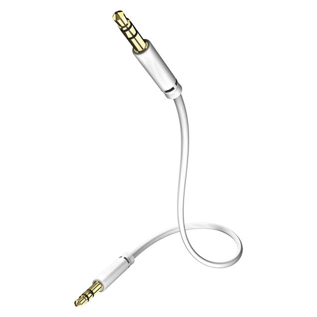 Inakustik Star MP3 3.5mm Stereo-Klinken Anschlusskabel (3 m, AUX Kabel) (00310103)